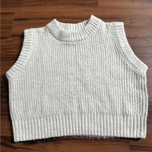 Collusion Ribbed Knit Sleeveless Sweater